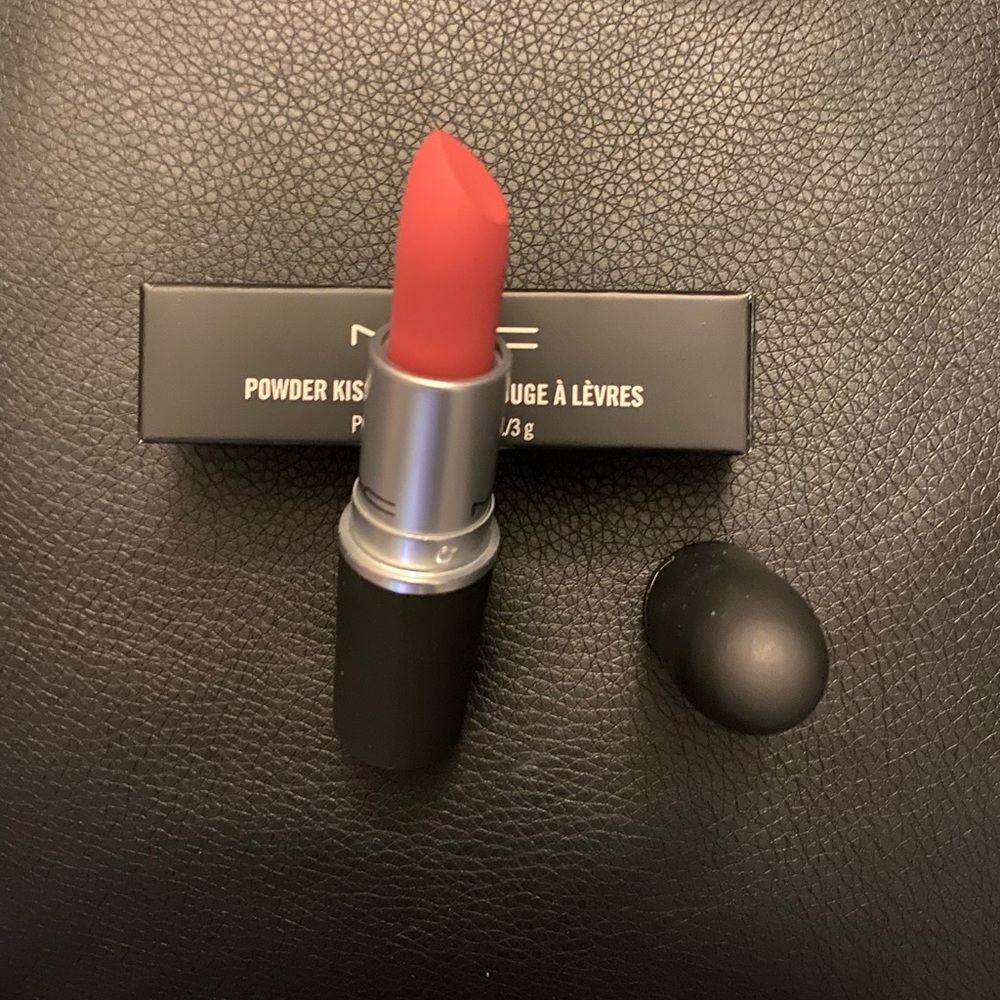 MAC Powder Kiss Lipstick A Little Tamed